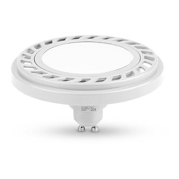 LED Žarnica SOFT AR111 GU10/9W/230V 3000K bela 120°