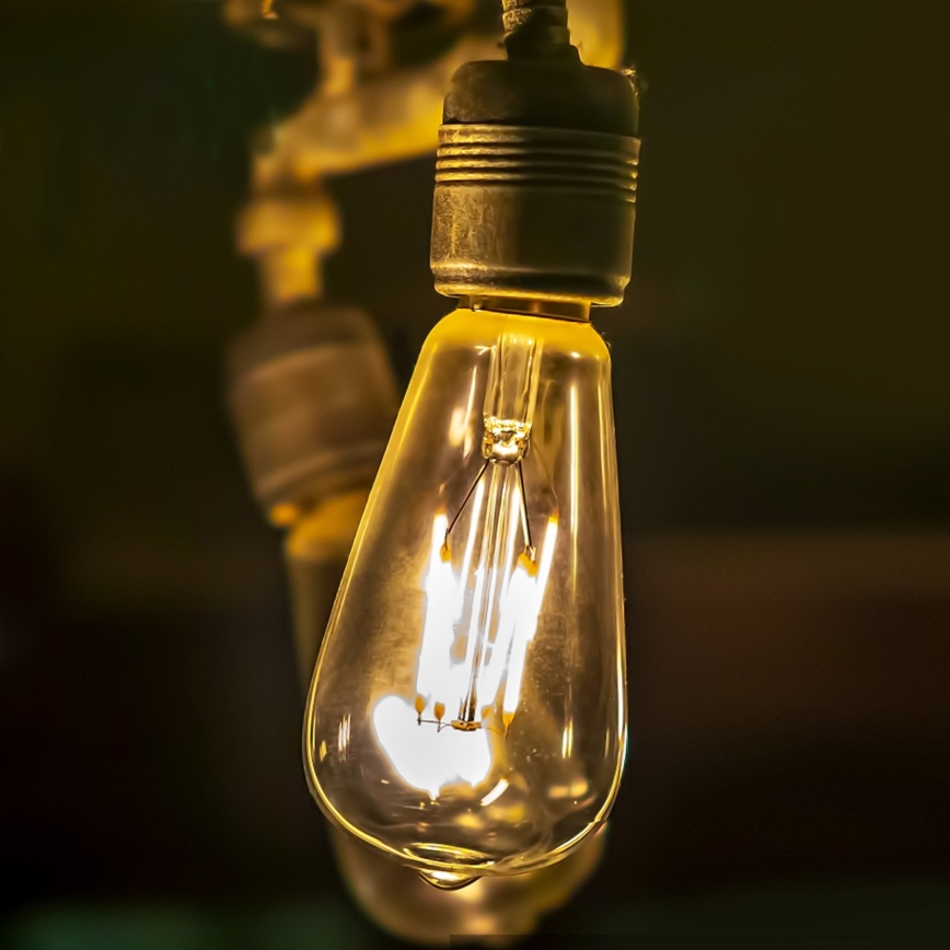LED žarnica ST64 E27/8W/230V 2200K - Aigostar