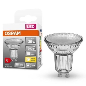 LED Žarnica STAR PAR16 GU10/4,3W/230V 2700K 120° - Osram