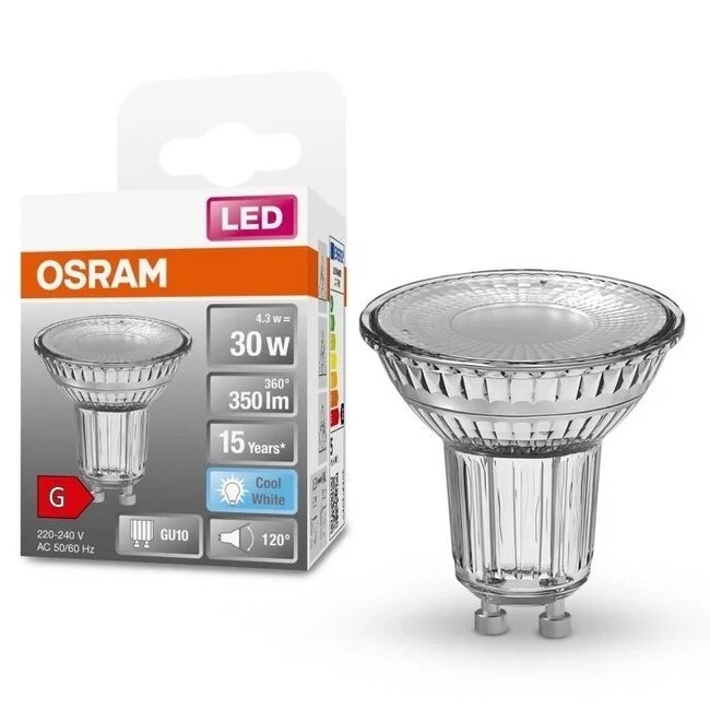LED Žarnica STAR PAR16 GU10/4,3W/230V 4000K 120° - Osram