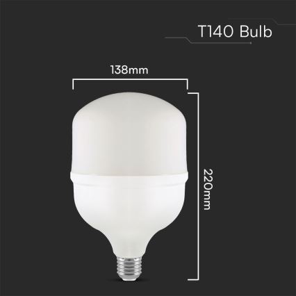 LED žarnica T140 E27/50W/230V 6500K