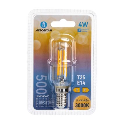 LED Žarnica T25 E14/4W/230V 3000K - Aigostar