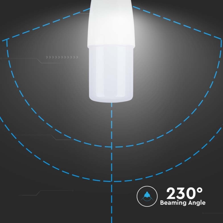LED Žarnica T37 E14/9W/230V 2700K