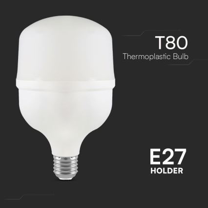 LED Žarnica T80 E27/20W/230V 4000K