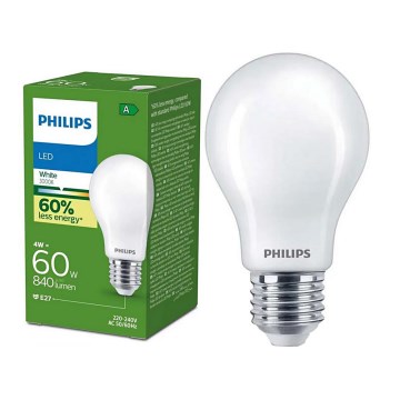LED žarnica ULTRAEFFICIENT Philips A60 E27/4W/230V 3000K