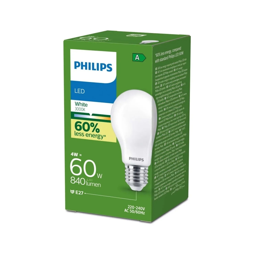 LED žarnica ULTRAEFFICIENT Philips A60 E27/4W/230V 3000K
