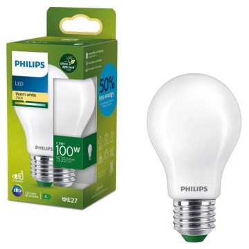 LED žarnica ULTRAEFFICIENT Philips A60 E27/7,3W/230V 2700K
