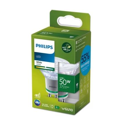 LED žarnica ULTRAEFFICIENT Philips PAR16 GU10/2,1W/230V 3000K