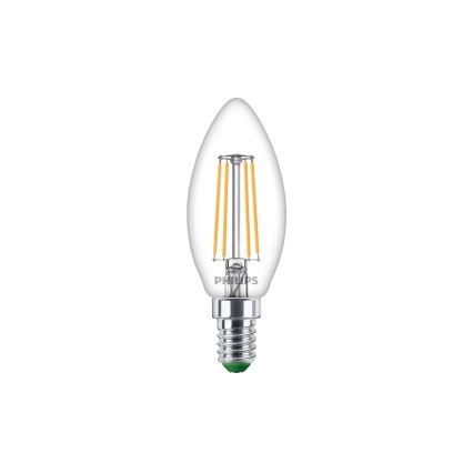 LED žarnica ULTRAEFFICIENT VINTAGE Philips B35 E14/1,2W/230V 2700K