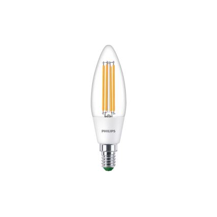 LED žarnica ULTRAEFFICIENT VINTAGE Philips B35 E14/2,3W/230V 3000K