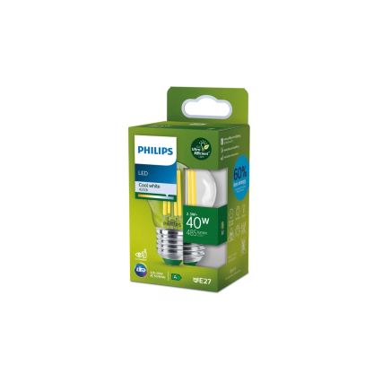LED žarnica ULTRAEFFICIENT VINTAGE Philips P45 E27/2,3W/230V 4000K