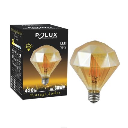 LED Žarnica VINTAGE AMBER E27/4W/230V 2700K