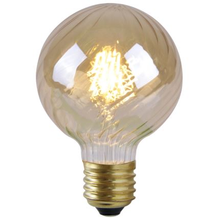LED Žarnica VINTAGE AMBER G95 E27/4W/230V 2700K