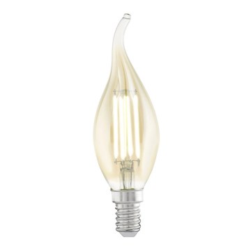 LED Žarnica VINTAGE CF37 E14/4W/230V 2200K - Eglo 11559