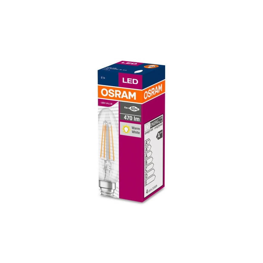 LED Žarnica VINTAGE E14/4W/230V 2700K - Osram