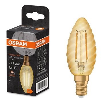 LED Žarnica VINTAGE E27/2,5W/230V 2400K - Osram