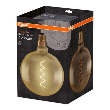 LED Žarnica VINTAGE E27/5W/230V - Osram