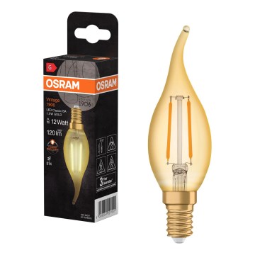 LED žarnica VINTAGE FILAMENT E14/1,5W/230V 2400K - Osram