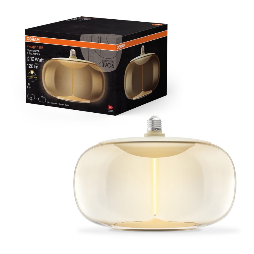 LED Žarnica VINTAGE FILAMENT E27/2,5W/230V 2700K - Osram