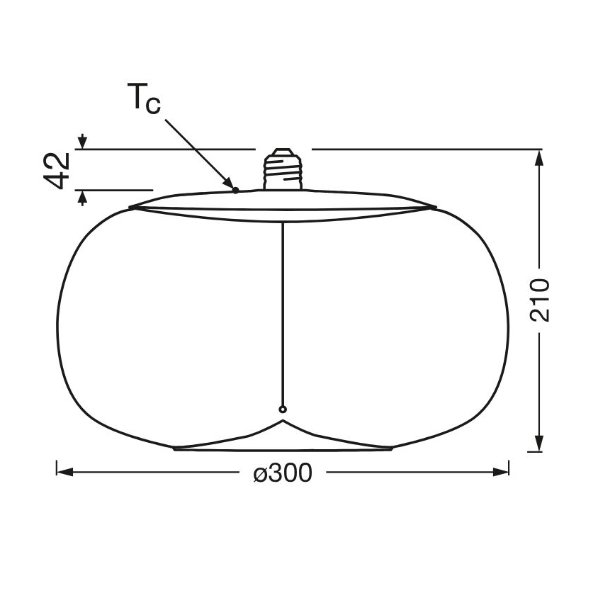 LED Žarnica VINTAGE FILAMENT E27/2,5W/230V 2700K - Osram