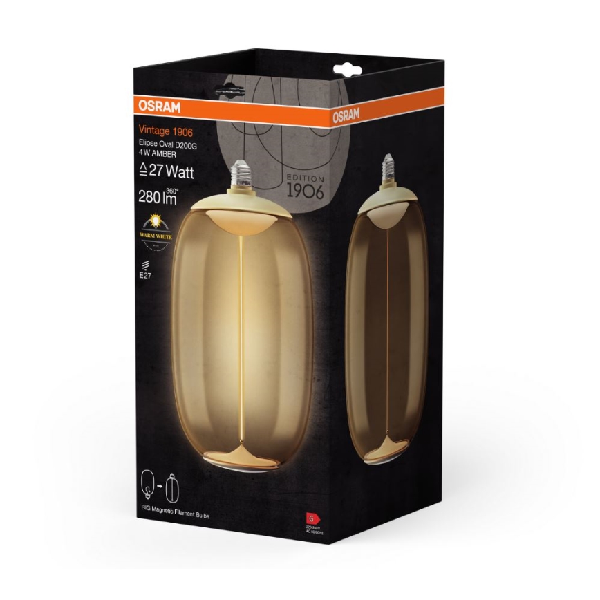 LED Žarnica VINTAGE FILAMENT E27/4W/230V 2700K - Osram