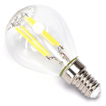 LED Žarnica VINTAGE G45 E14/6W/230V 6500K - Aigostar