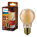 LED Žarnica VINTAGE Philips A60 E27/3,1W/230V 1800K