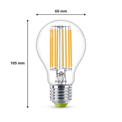 LED Žarnica VINTAGE Philips A60 E27/4W/230V 3000K