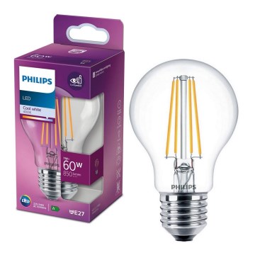 LED Žarnica VINTAGE Philips A60 E27/7W/230V 4000K