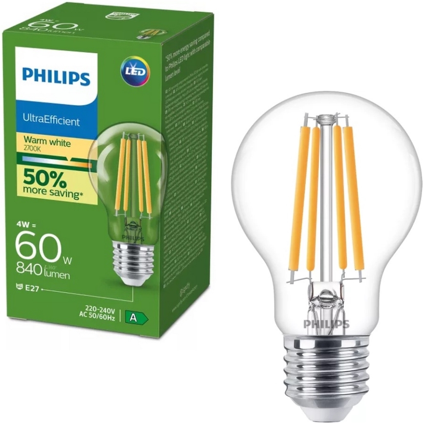 LED žarnica VINTAGE Philips E27/4W/230V 2700K
