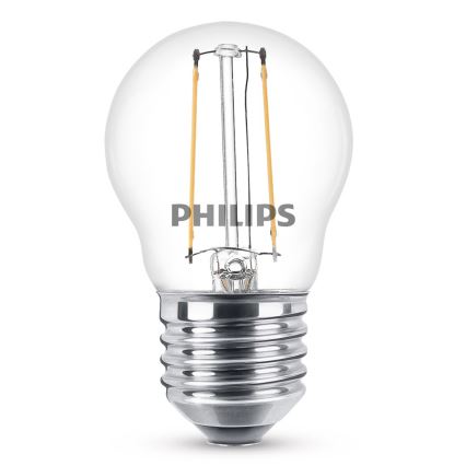 LED Žarnica VINTAGE Philips P45 E27/2W/230V 2700K