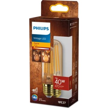 LED žarnica VINTAGE Philips T32 E27/7W/230V 1800K
