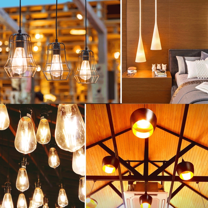 LED žarnica VINTAGE ST64 E27/20W/230V 2700K - Aigostar