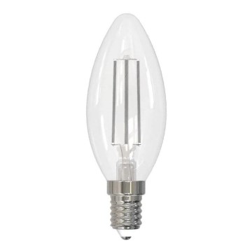 LED Žarnica WHITE FILAMENT C35 E14/4,5W/230V 3000K