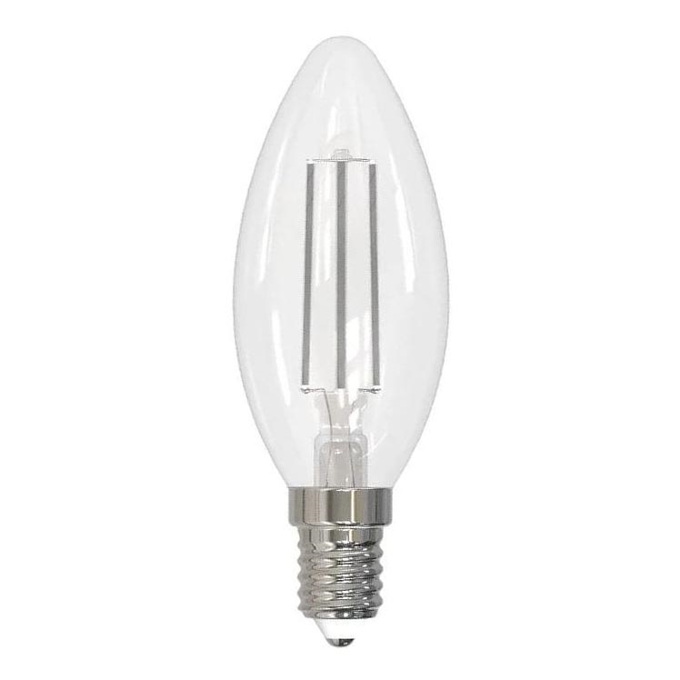 LED Žarnica WHITE FILAMENT C35 E14/4,5W/230V 4000K