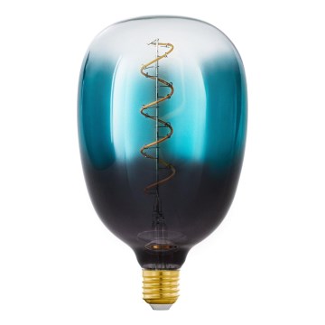 LED žarnica z možnostjo zatemnitve VINTAGE T120 E27/4W/230V 2000K modra - Eglo 110224