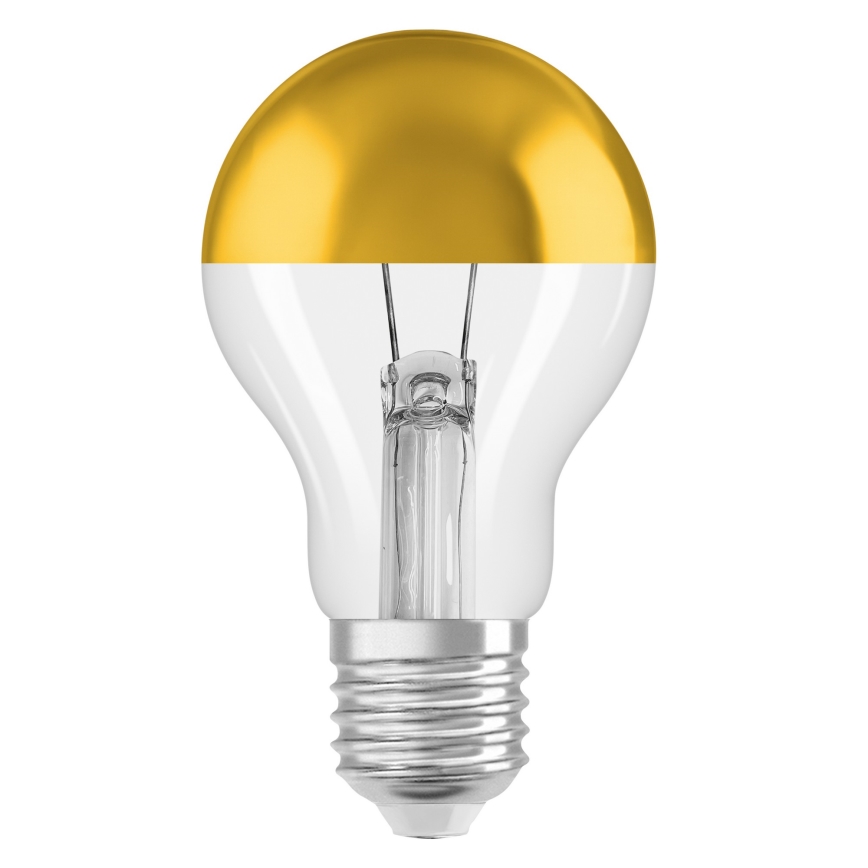 LED žarnica z ogledalnim vrhom SUPERSTAR E27/7W/230V 2700K zlata - Osram