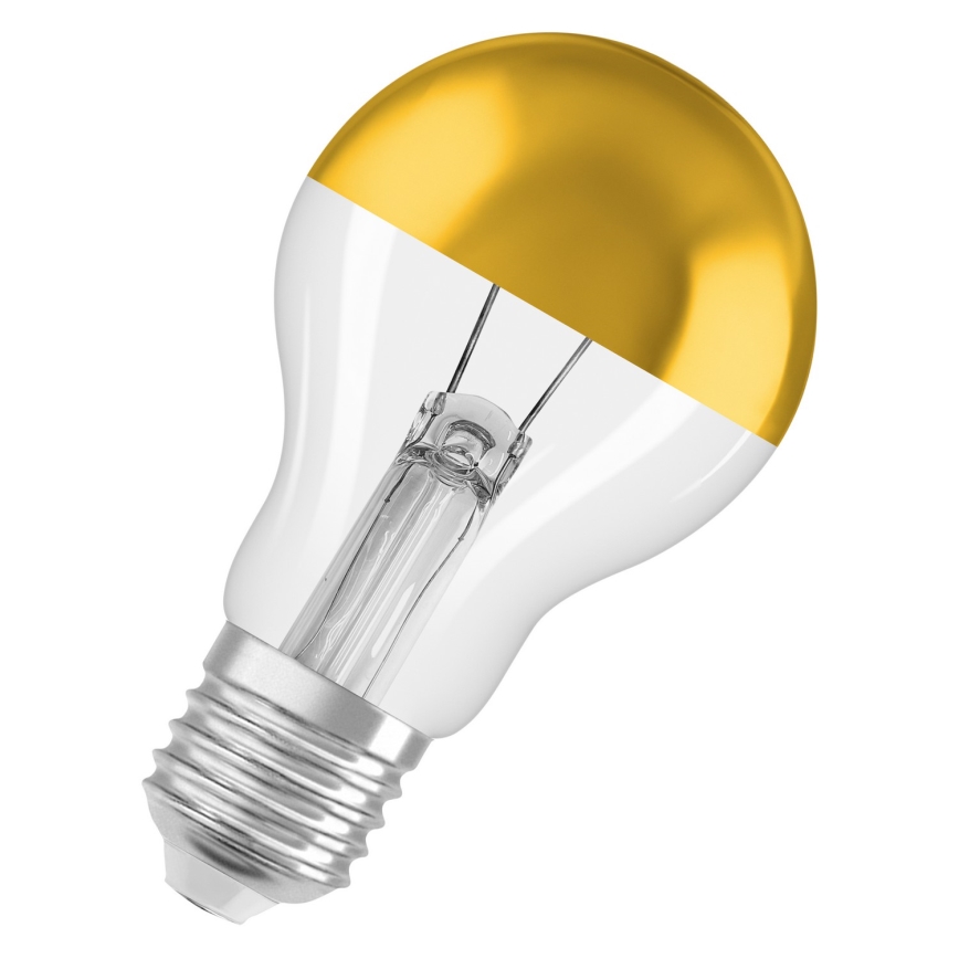 LED žarnica z ogledalnim vrhom SUPERSTAR E27/7W/230V 2700K zlata - Osram