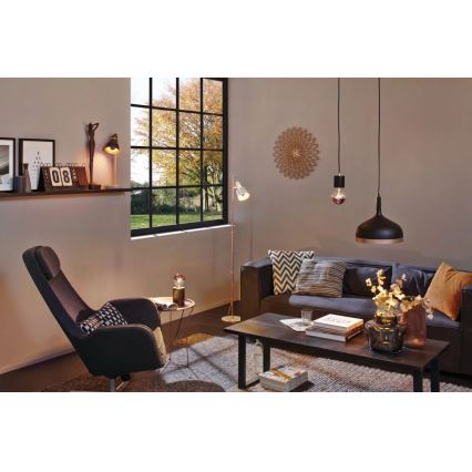 LED Žarnica z zrcalnim sferičnim pokrovčkom CROWN E14/2,6W/230V 2700K - Paulmann 28663