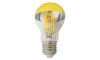 LED Žarnica z zrcalnim sferičnim pokrovom DECOR MIRROR A60 E27/8W/230V 4200K zlata