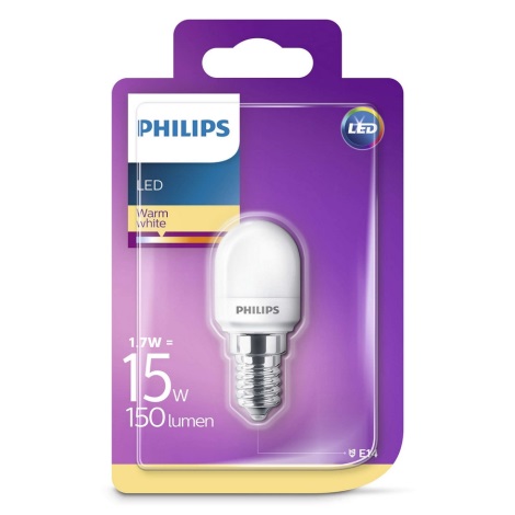 LED Žarnica za hladilnik Philips E14/1,7W/230V 2700K