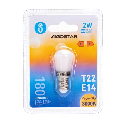 LED Žarnica za hladilnik T22 E14/2W/230V 3000K - Aigostar