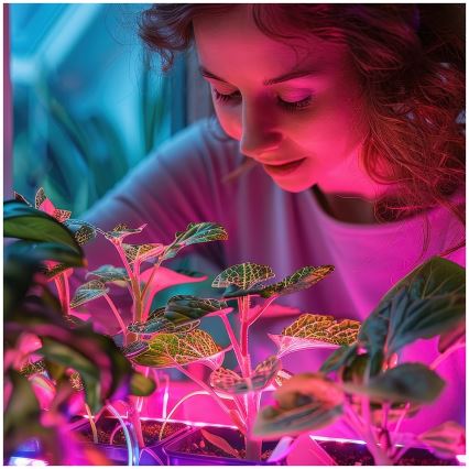 LED Žarnica za rast rastlin PLANTY E27/24W/230V 1200K