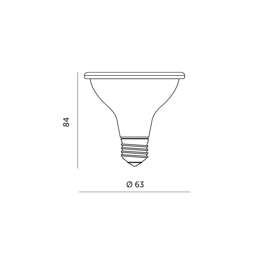 LED Žarnica za rast rastlin PLANTY E27/7W/230V 1200K bela