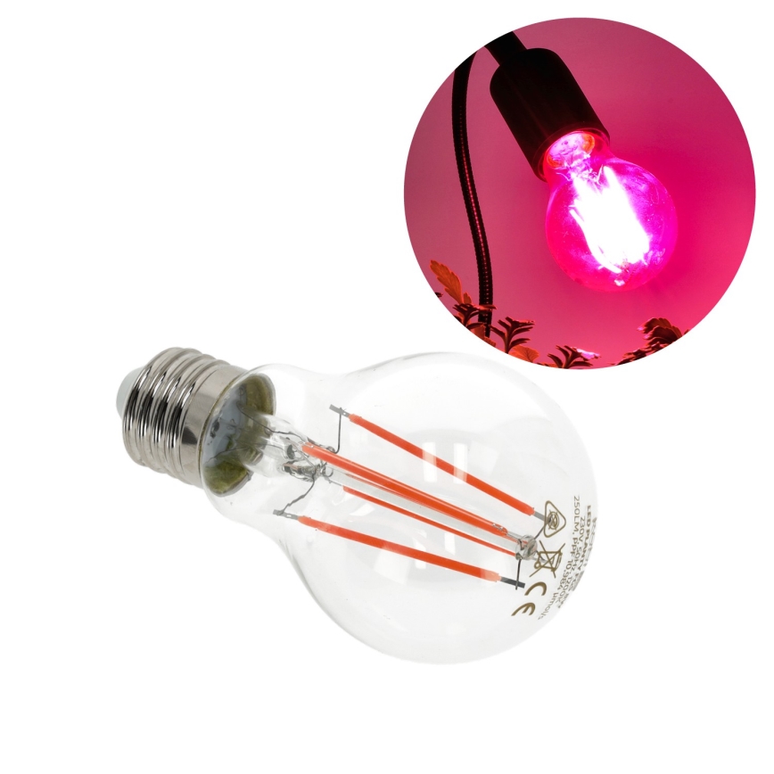 LED Žarnica za rast rastlin VITABLOOM E27/8W/230V 1200K - Brilagi