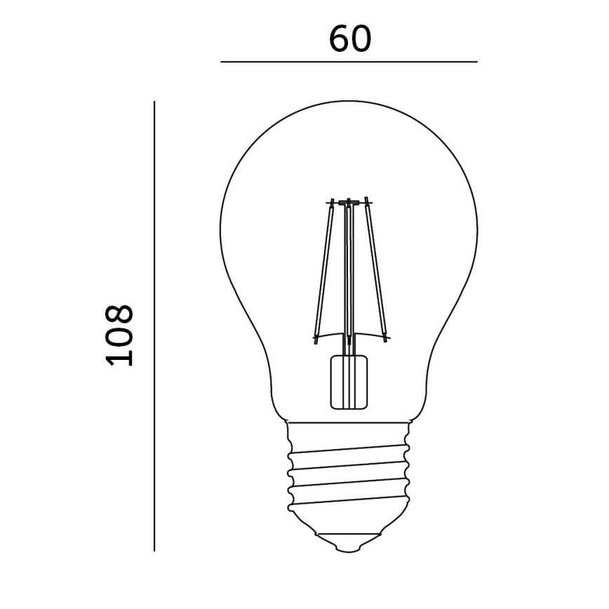 LED Žarnica za rast rastlin VITABLOOM E27/8W/230V 1200K - Brilagi
