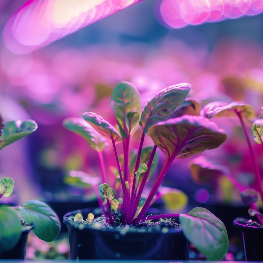 LED Žarnica za rast rastlin VITABLOOM E27/9W/230V 1200K črna - Brilagi