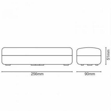 LED Zasilna svetilka LED/3W/230V 6000K