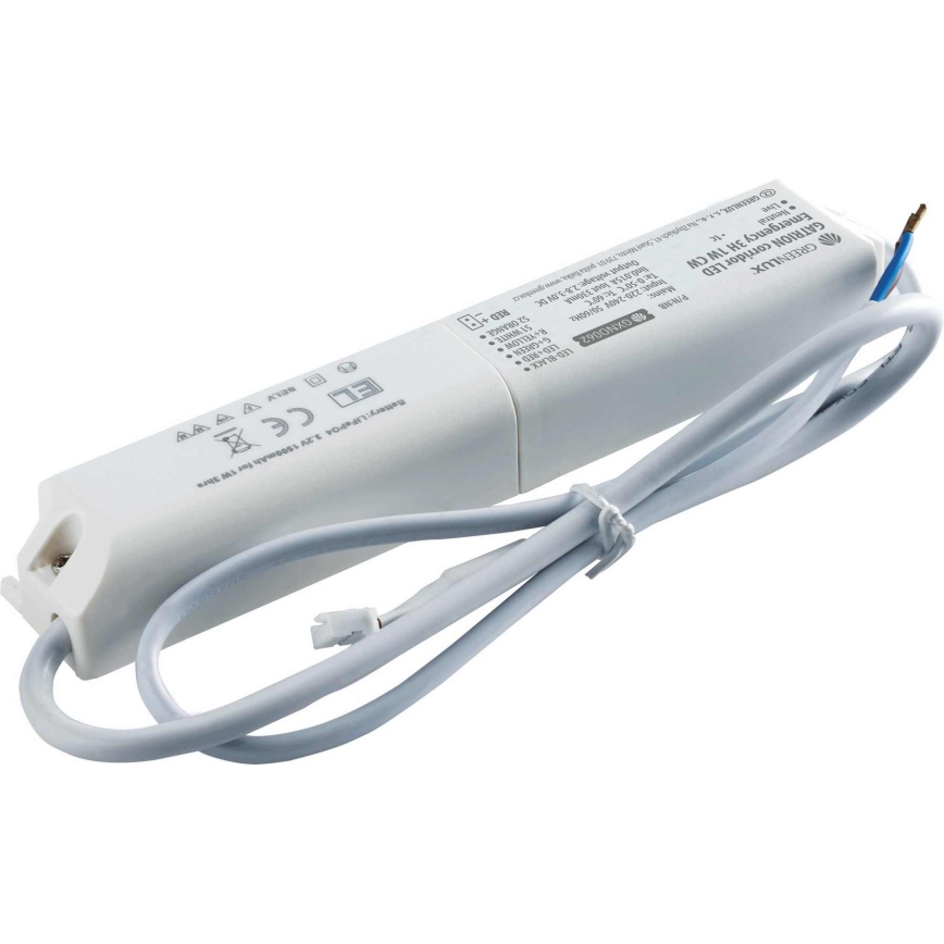 LED Zasilna vgradna svetilka GATRION LED/1W/230V 6000K