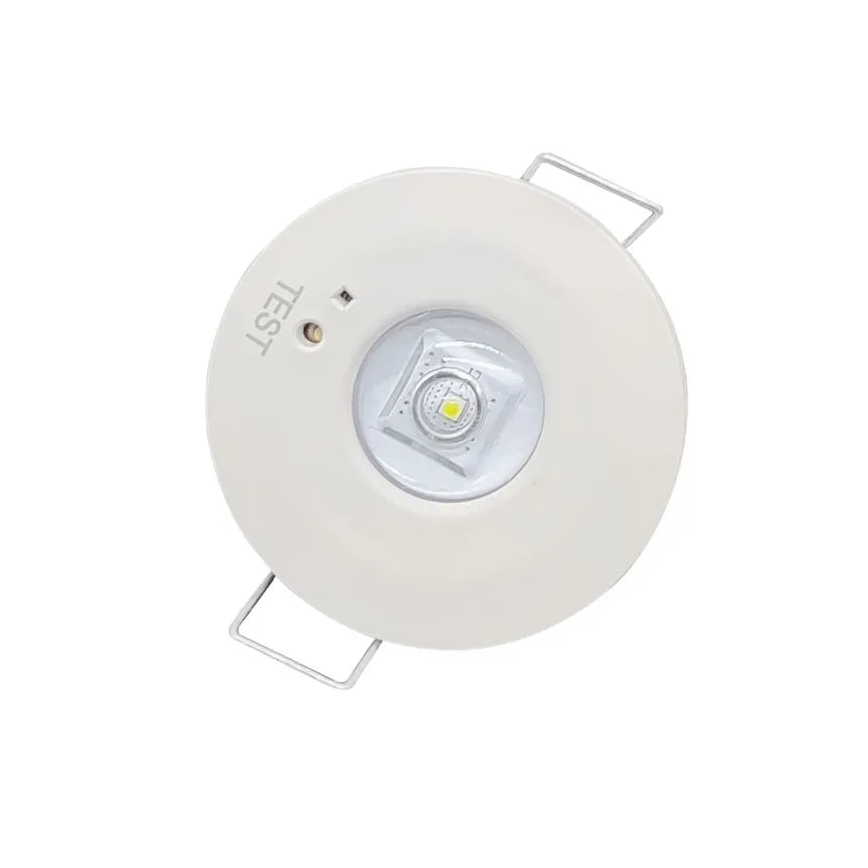 LED Zasilna vgradna svetilka LED/1,2W/230V 6000K
